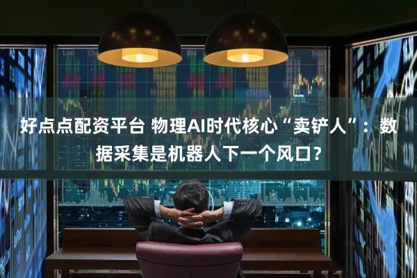 好点点配资平台 物理AI时代核心“卖铲人”：数据采集是机器人下一个风口？